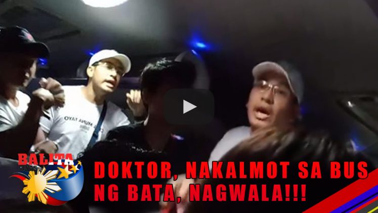 Doktok nagasgasan ng batang babae sa Bus, nagwala at magdedemanda